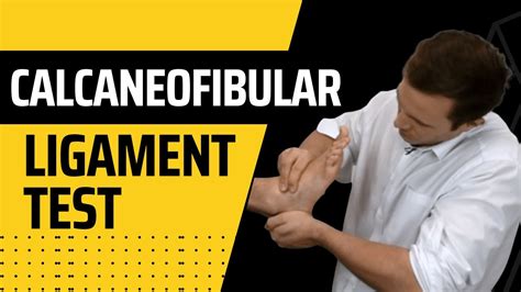 test for a calcaneal fibular ligament tear|calcaneofibular ligament exercises.